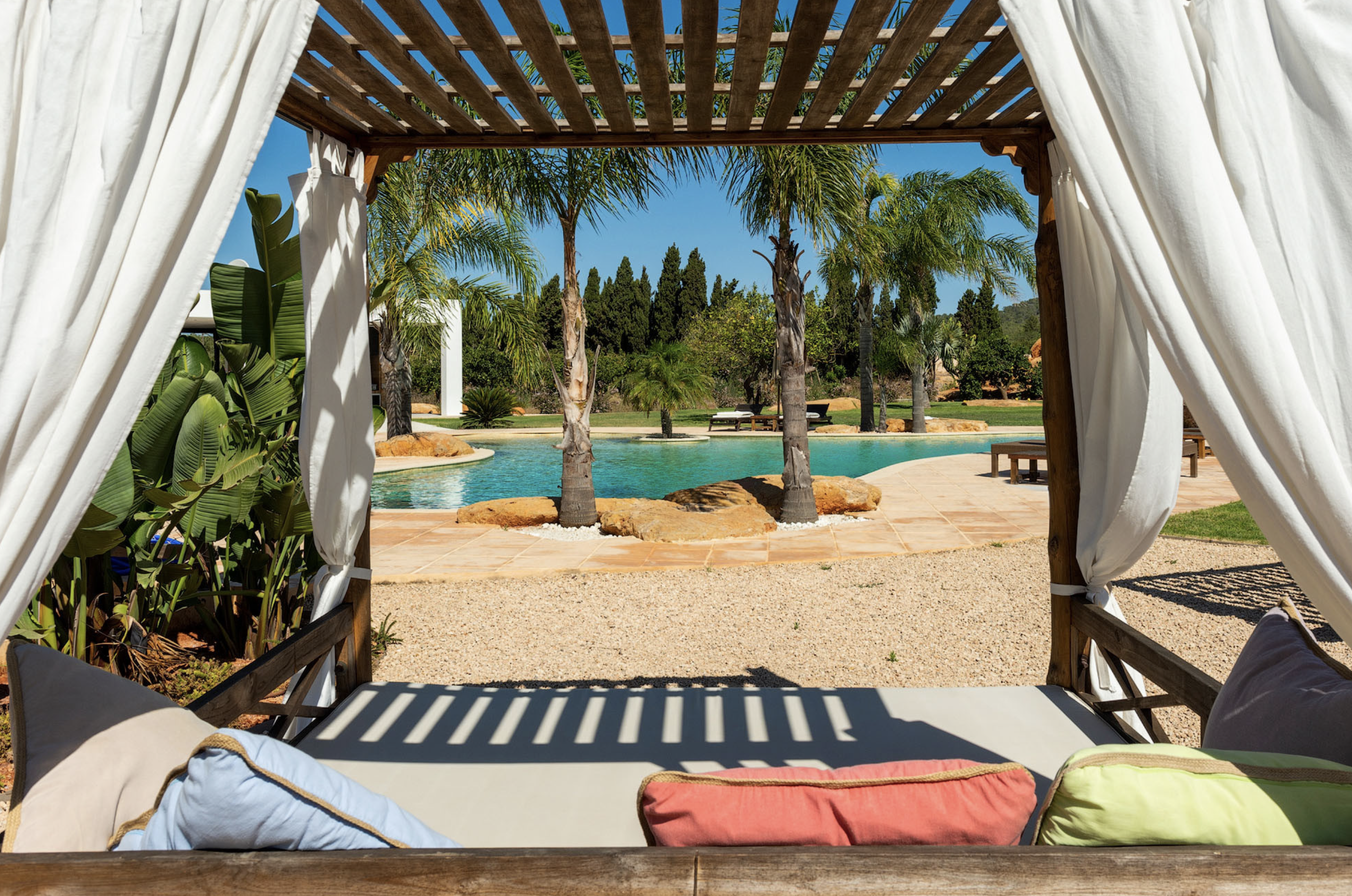 resa estates ibiza for rent villa santa eulalia 2021 can cosmi family house private pool daybed and pool.jpg